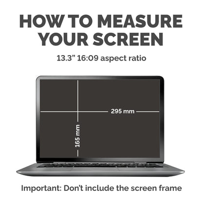 Fellowes PrivaScreen 33.8 cm (13.3") Laptop Frameless display privacy filter