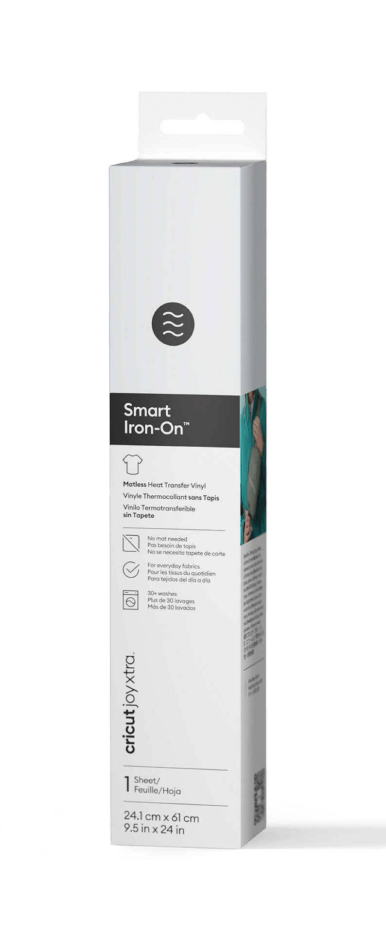 Cricut Joy Xtra Smart Iron-On Heat transfer vinyl roll Smooth heat transfer vinyl 1 sheets