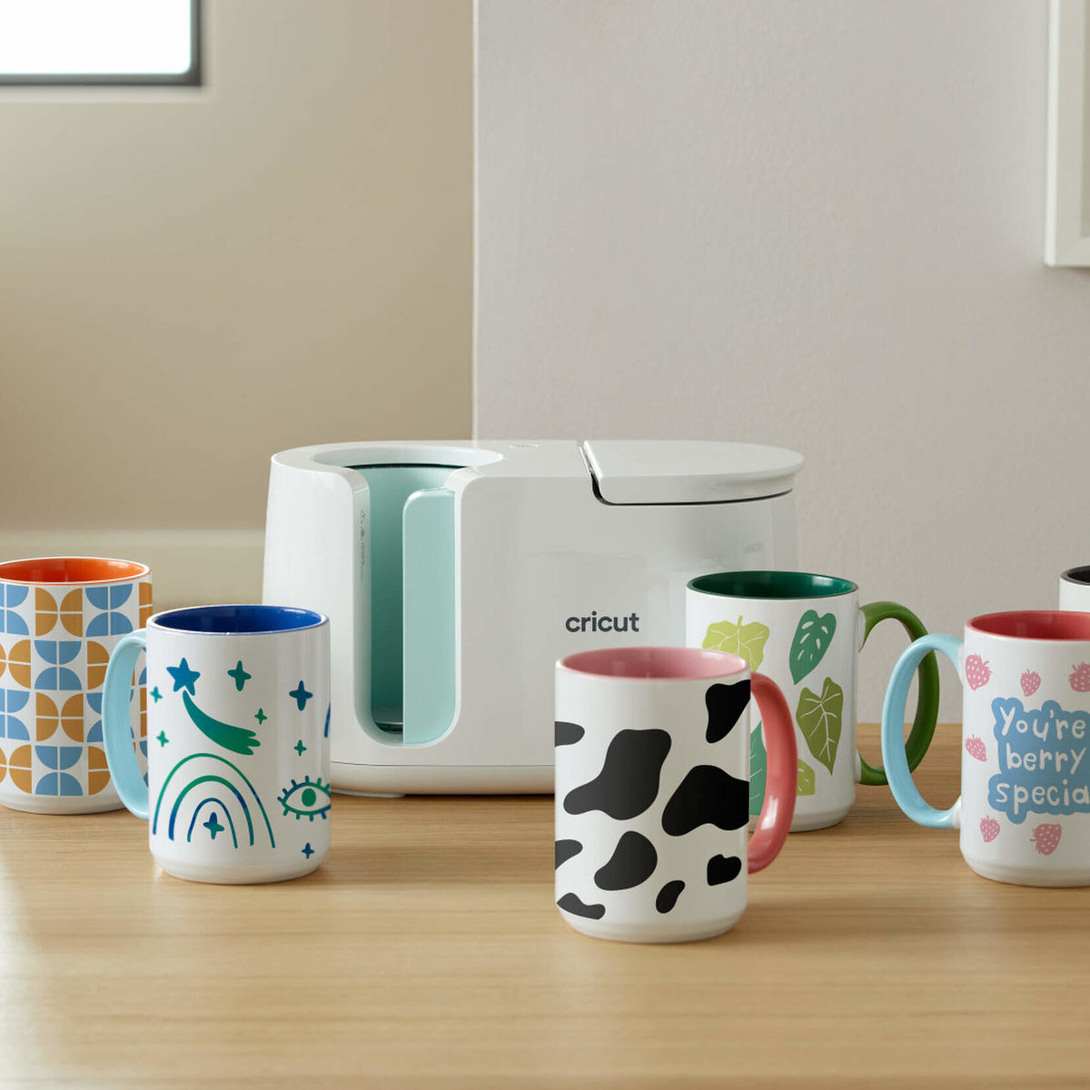 Cricut Beveled cup Orange, White Universal 1 pc(s)