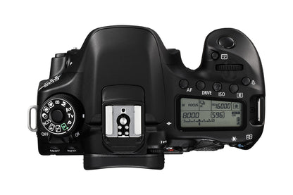 Canon EOS 80D SLR Camera Body 24.2 MP CMOS 6000 x 4000 pixels Black