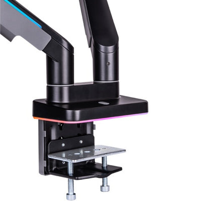 Thermaltake GEA-MSR-DMSBLK-01 monitor mount / stand 88.9 cm (35") Desk Black, Grey
