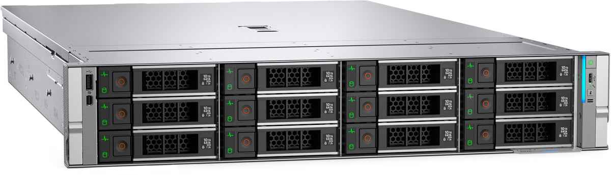 DELL PowerEdge R570 server 1.92 TB Rack (2U) Intel Xeon 6 6511P 2.3 GHz 32 GB DDR5-SDRAM 1100 W