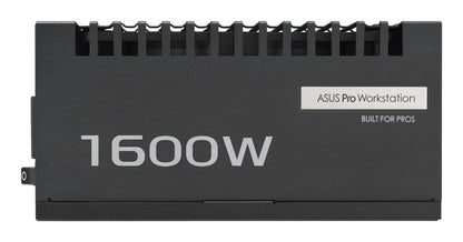 ASUS Pro WS 1600W Platinum power supply unit 20+4 pin ATX ATX Black