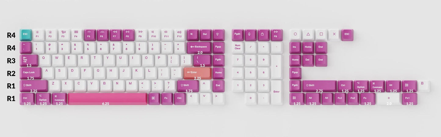 Keychron T4 input device accessory Keyboard cap