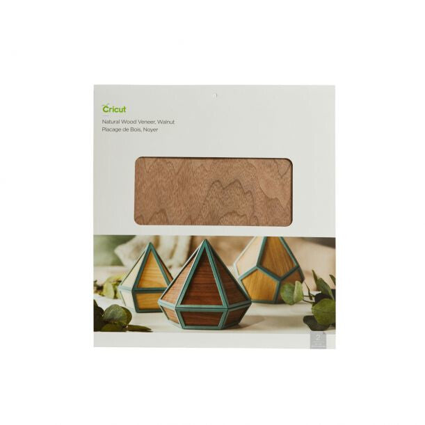 Cricut Natural Wood Veneer Walnut, Wood Matte