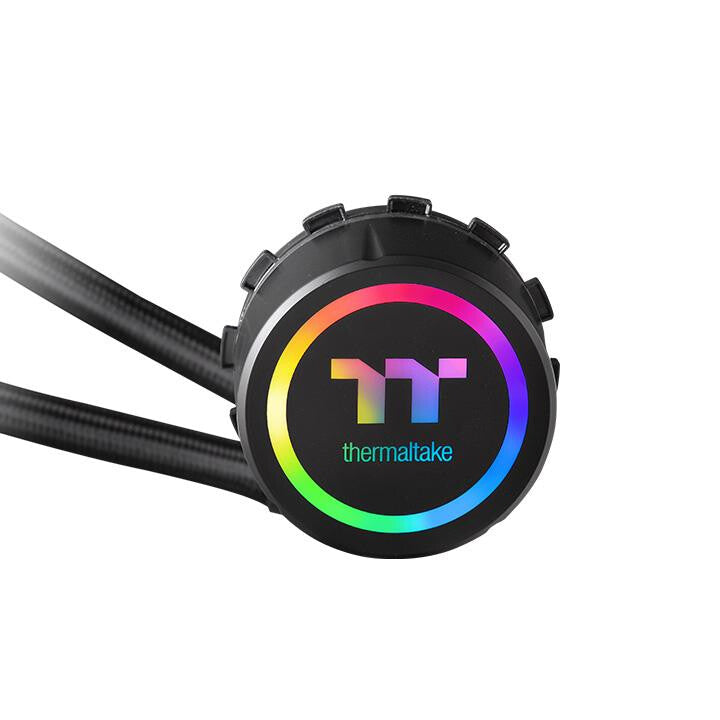 Thermaltake Water 3.0 360 ARGB Sync Processor All-in-one liquid cooler 12 cm Black