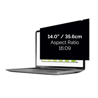 Fellowes PrivaScreen 35.6 cm (14") Laptop Frameless display privacy filter