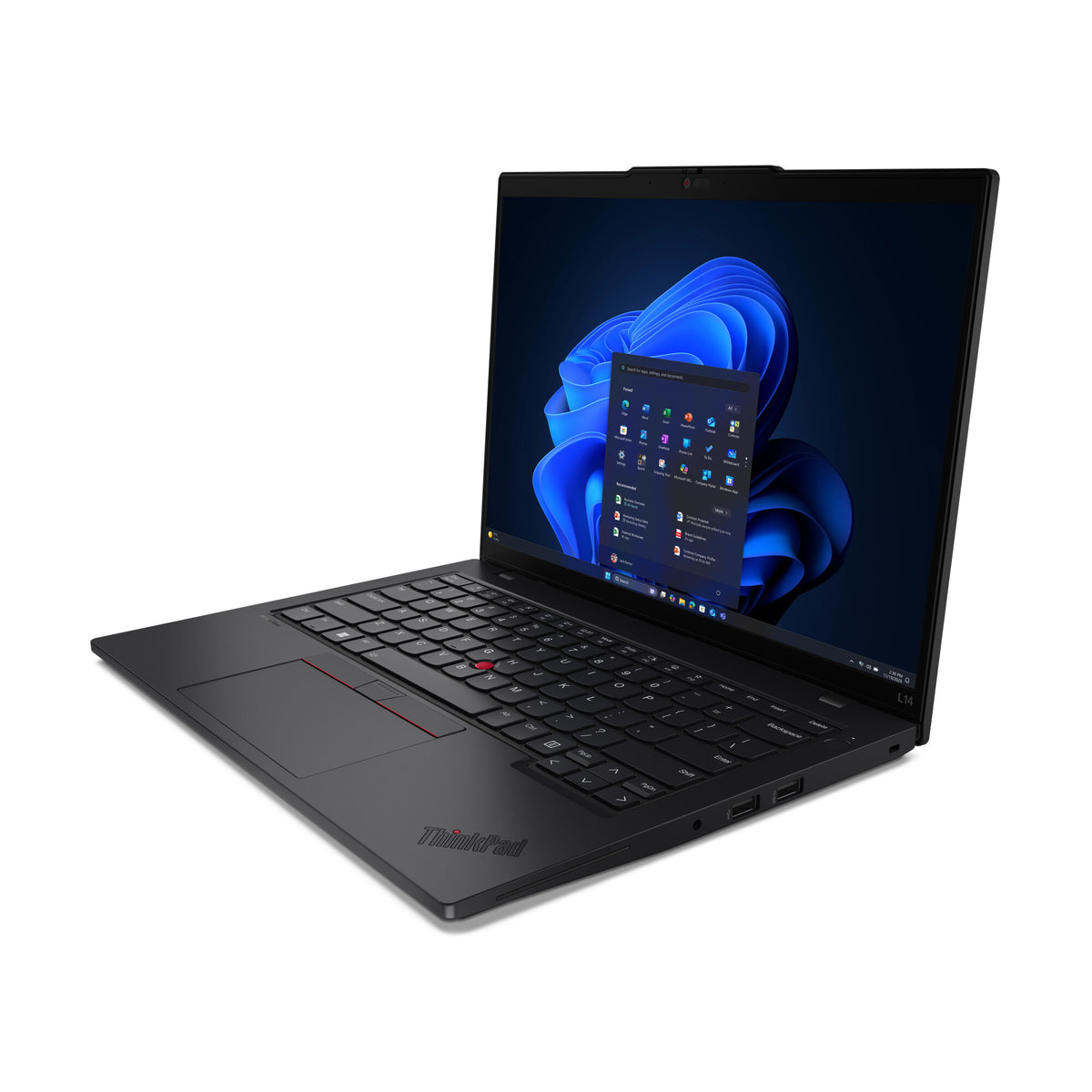 Lenovo ThinkPad L14 Gen 6 (Intel) Intel Core Ultra 7 255U Laptop 35.6 cm (14") WUXGA 16 GB DDR5-SDRAM 1 TB SSD Wi-Fi 6E (802.11ax) Windows 11 Pro English Black