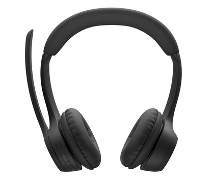 Logitech 981-001407 headphones/headset Wireless Head-band Office/Call center Bluetooth Black
