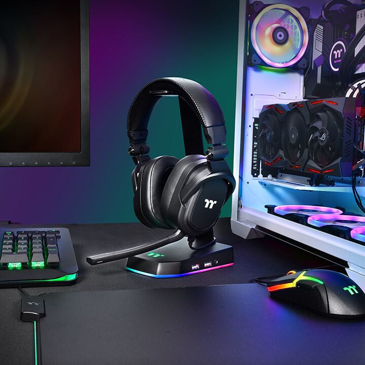 Thermaltake Argent H5 Stereo Headset Wired Head-band Gaming Black