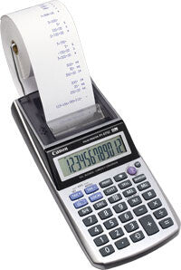 Canon P1-DTSC calculator Pocket Printing Silver