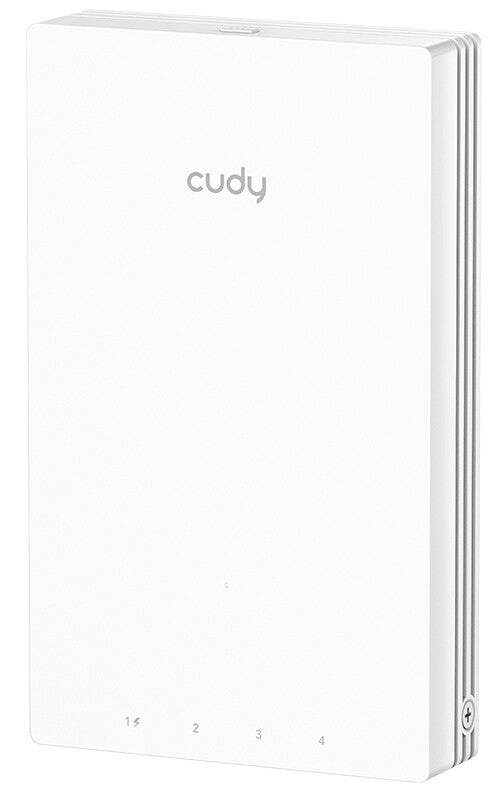 Cudy AC1200 Gigabit Wall-Plate Access Point 1167 Mbit/s White Power over Ethernet (PoE)