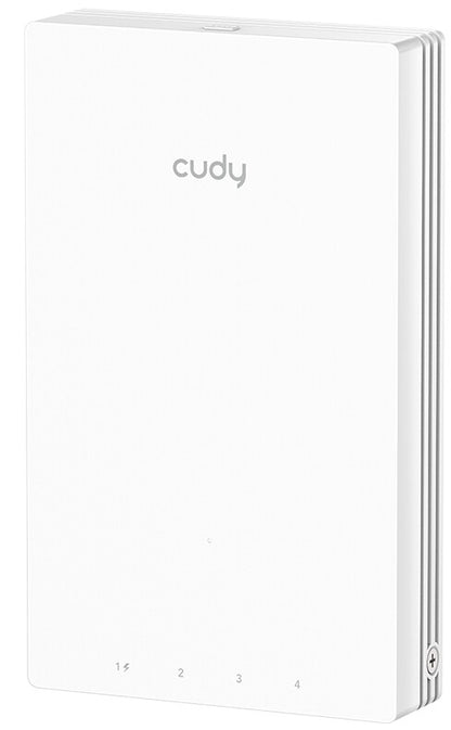 Cudy AC1200 Gigabit Wall-Plate Access Point 1167 Mbit/s White Power over Ethernet (PoE)