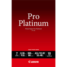 Canon PT-101 Pro Platinum Photo Paper A3 Plus - 10 Sheets