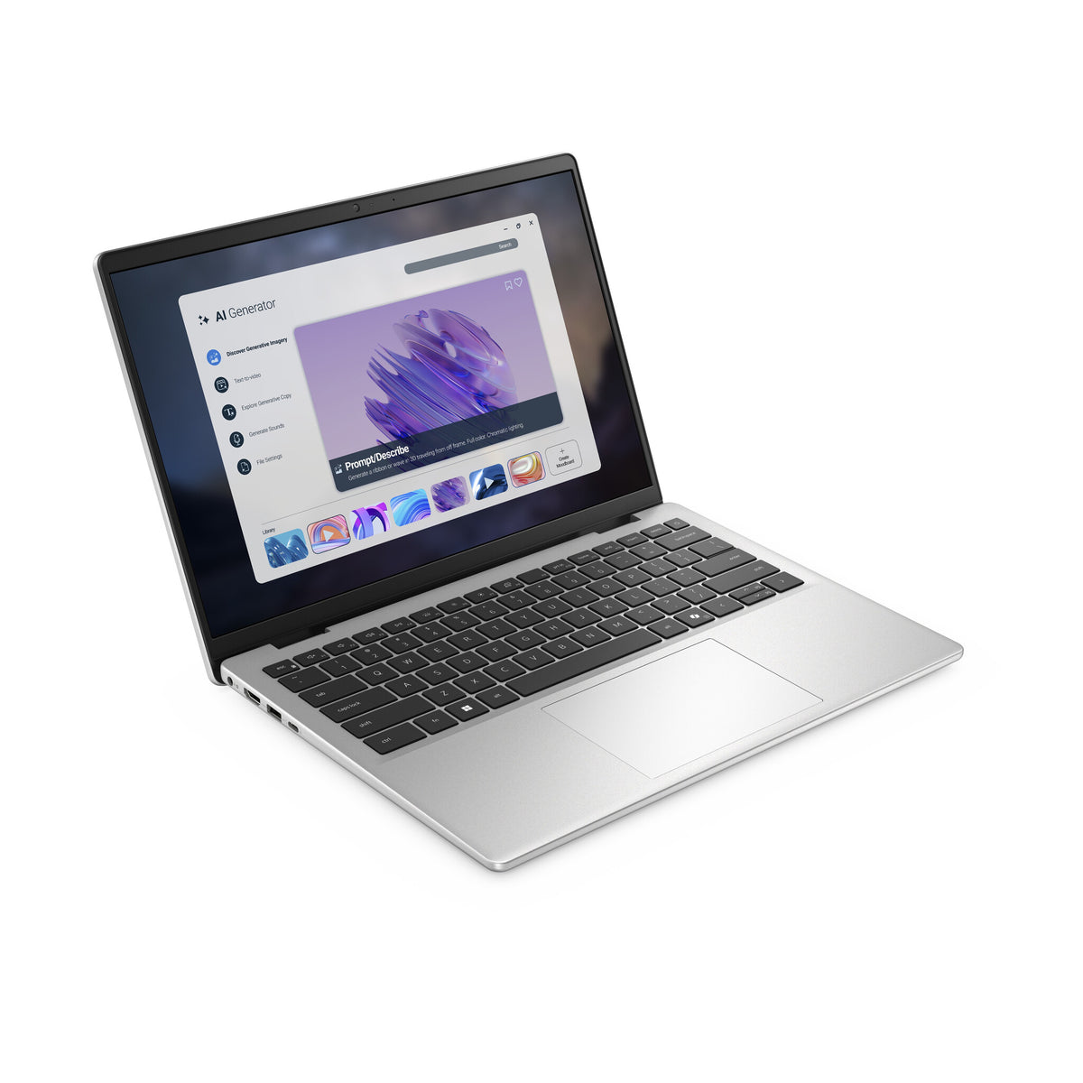 DELL Pro 14 Essential PV14255 Copilot+ PC AMD Ryzen AI 7 PRO 350 Laptop 35.6 cm (14") Full HD+ 16 GB DDR5-SDRAM 1 TB SSD Wi-Fi 6E (802.11ax) Windows 11 Pro Silver