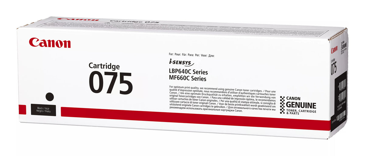Canon 075 toner cartridge 1 pc(s) Original Black