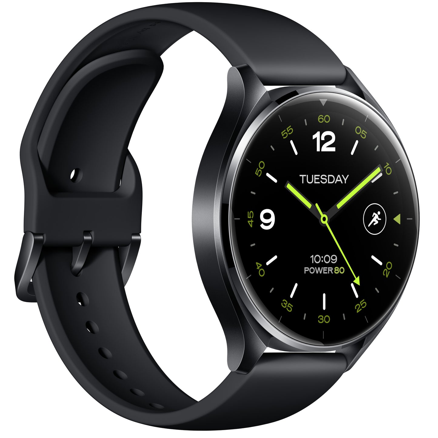 Xiaomi Watch 2 3.63 cm (1.43") AMOLED 46 mm Digital 466 x 466 pixels Touchscreen Black Wi-Fi GPS (satellite)