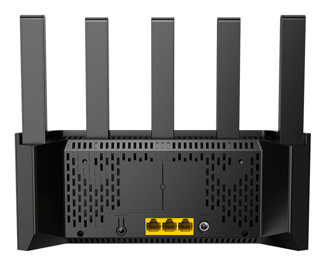 Tenda TE3L v1.0 BE3600 wireless router Gigabit Ethernet Dual-band (2.4 GHz / 5 GHz) Black