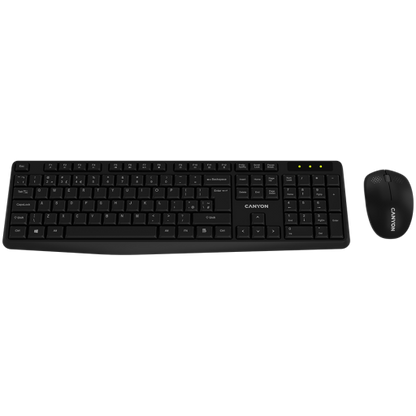 CANYON SET-W01 Keyboard+Mouse Wireless Black