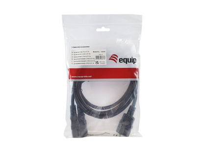 Equip High Quality Power Y-Cable, C14 to 2 x C13, 1.6m
