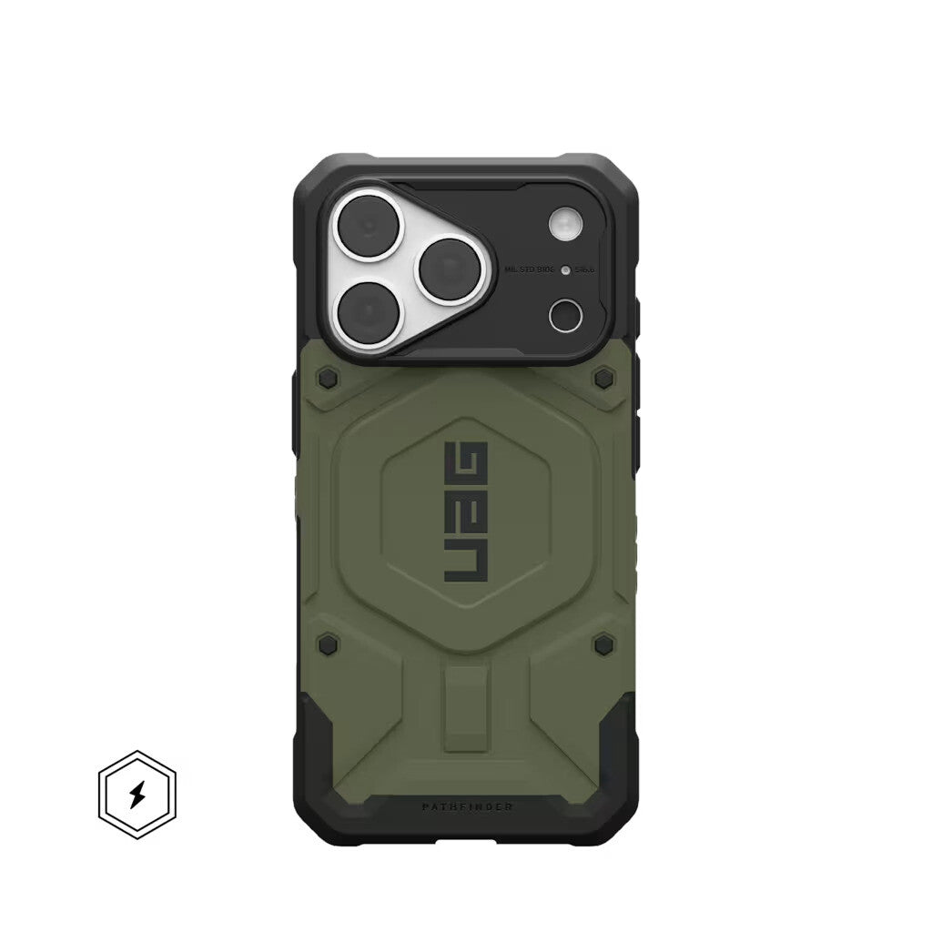 Urban Armor Gear Pathfinder mobile phone case 16 cm (6.3") Cover Olive