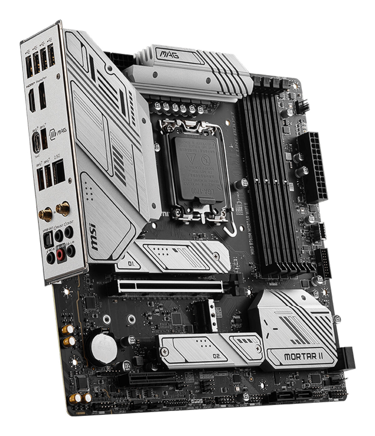 MSI MAG B760M MORTAR WIFI II DDR5 Intel B760 LGA 1700 micro ATX
