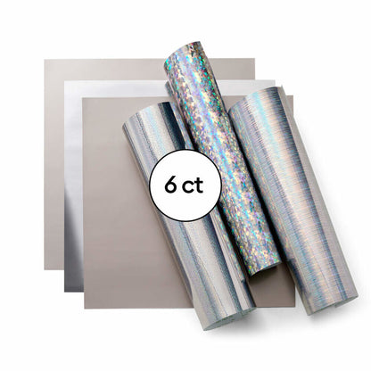 Cricut Holographic Permanent Silver Glossy