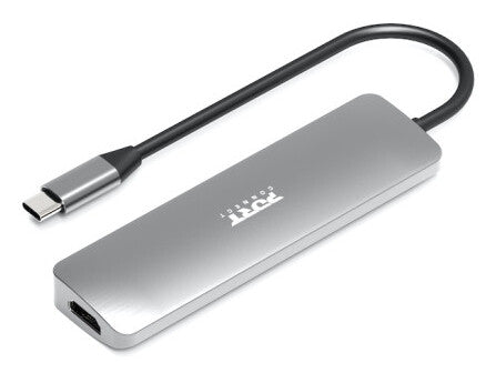 Port Designs 900162 interface hub USB Type-C Silver