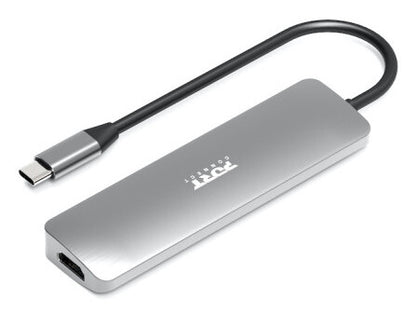 Port Designs 900162 interface hub USB Type-C Silver