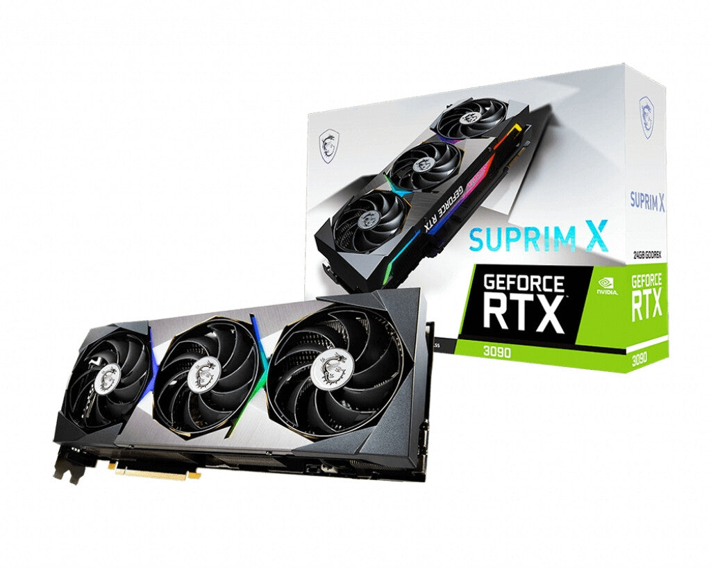 MSI SUPRIM GeForce RTX 3090 X 24G NVIDIA 24 GB GDDR6X