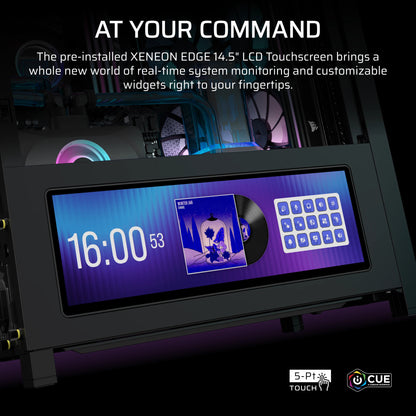 Corsair FRAME 4000D LCD RS ARGB Midi Tower Black