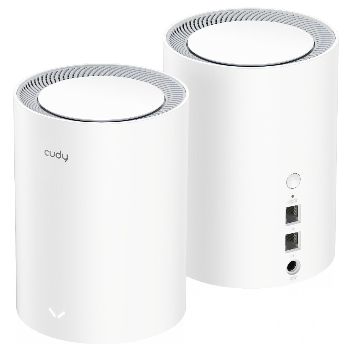 Cudy M3000(2-PACK) V2.0 mesh wi-fi system Dual-band (2.4 GHz / 5 GHz) Wi-Fi 6 (802.11ax) White Internal