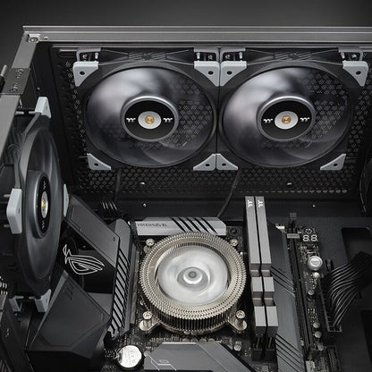 Thermaltake TOUGHFAN 12 Computer case Fan 12 cm Black, Grey 1 pc(s)