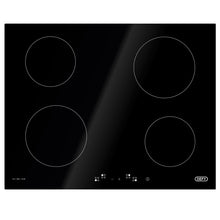 Defy DHD406A hob Black Built-in Ceramic hob 4 zone(s)