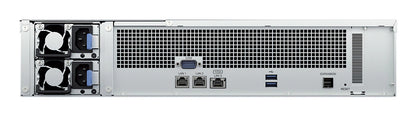 Synology RackStation RS2423RP+II NAS Rack (2U) AMD Ryzen V1780B 8 GB DDR4 0 TB DiskStation Manager Black