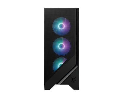 MSI MAG Forge 320R AIRFLOW Micro Tower Black, Transparent