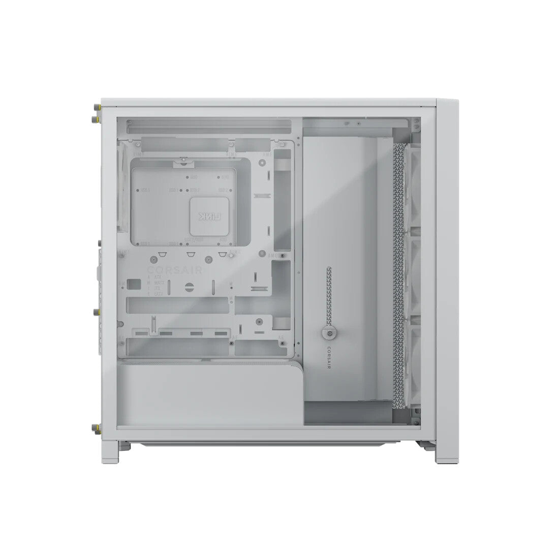 Corsair FRAME 4000D WOOD RS Midi Tower Wood, White