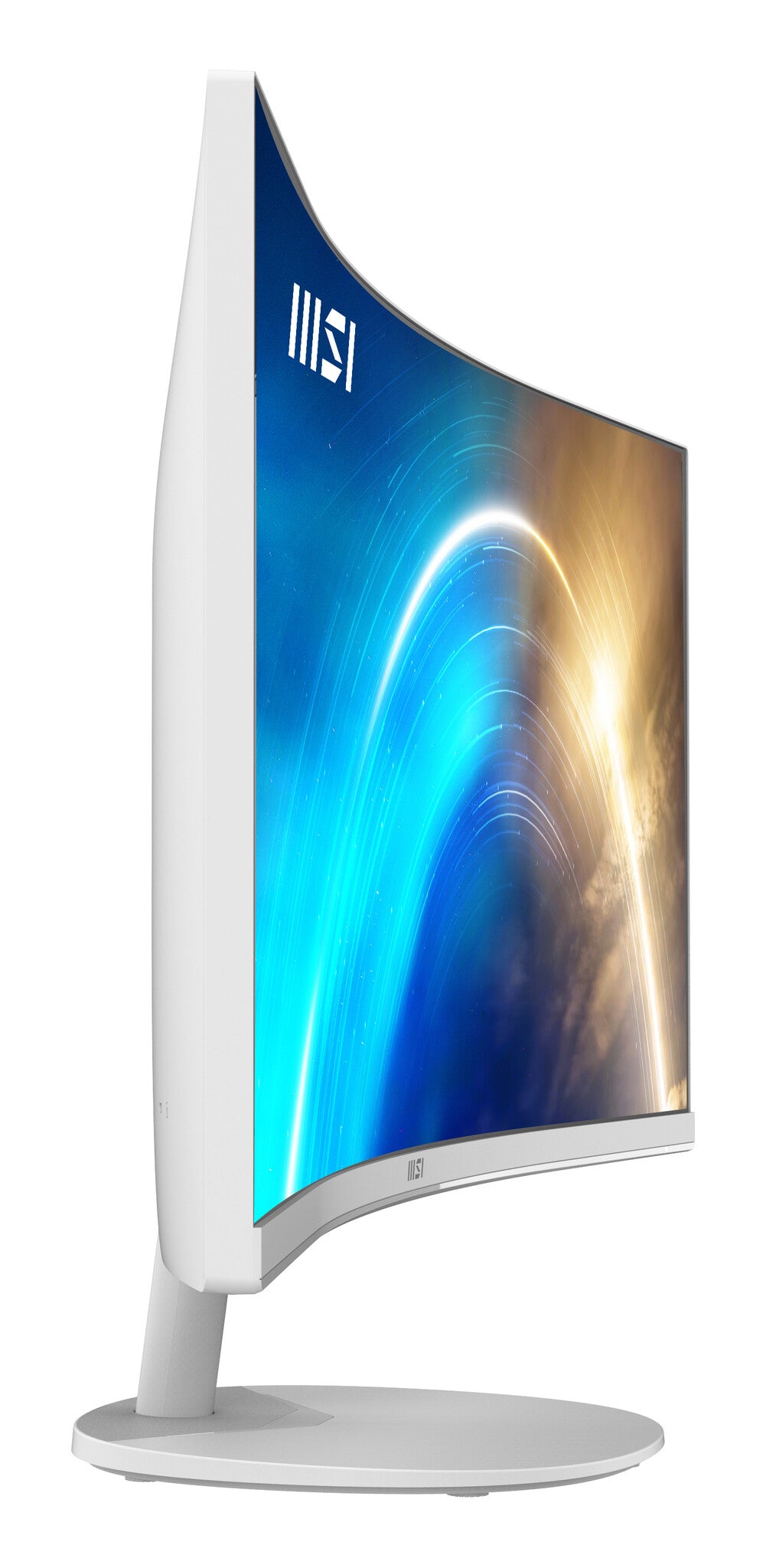 MSI Pro MP341CQW computer monitor 86.4 cm (34") 3440 x 1440 pixels UltraWide Quad HD White