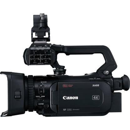 Canon XA XA55 Handheld camcorder 13.4 MP CMOS 4K Ultra HD Black