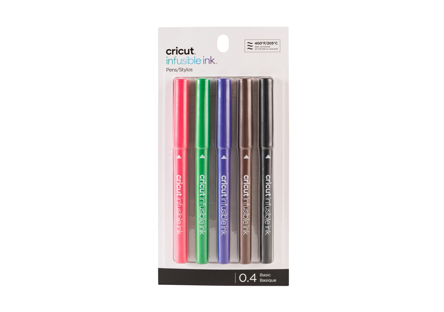 Cricut Infusible Ink felt pen Fine Black, Colorless, Green, Purple, Red 5 pc(s)