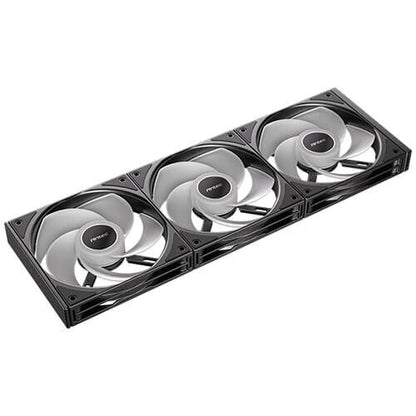Antec 0-761345-40048-0 computer cooling system Computer case Fan 12 cm Black 3 pc(s)