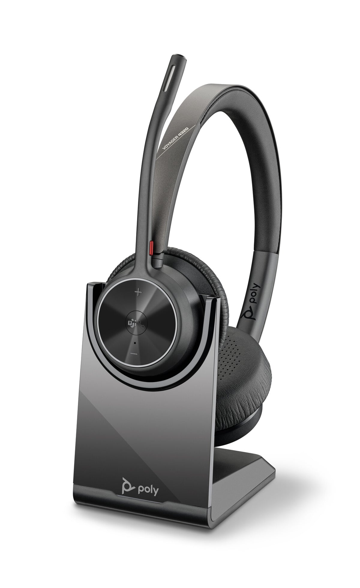 HP Poly Voyager 4320 Microsoft Teams Certified Headset +BT700 dongle +Charging Stand