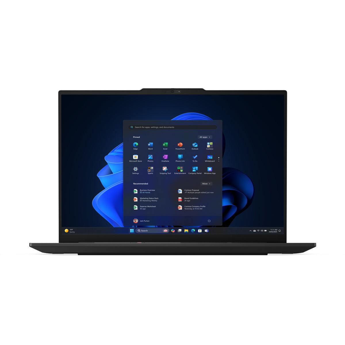 Lenovo ThinkPad E16 Gen 3 (Intel) Copilot+ PC Intel Core Ultra 7 256V Laptop 40.6 cm (16") WUXGA 16 GB LPDDR5x-SDRAM 512 GB SSD Wi-Fi 6E (802.11ax) Windows 11 Pro English Black