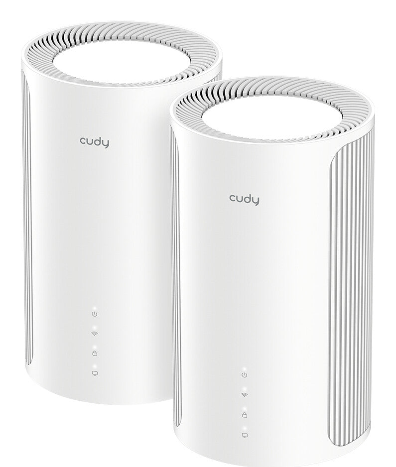 Cudy BE6500 2.5G Mesh Wi-Fi 7 System, M6500 1.0, 2-Pack Dual-band (2.4 GHz / 5 GHz) Wi-Fi 7 (802.11be) White 4 Internal