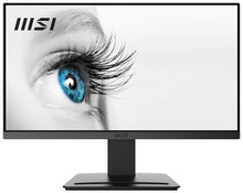MSI Pro MP223 22.3 Inch Monitor, Full HD (1920 x 1080), 100Hz, VA, 4ms, FreeSync, HDMI, VGA, Anti-Glare, Anti-Flicker, Less Blue light, TÜV Certified, VESA, Kensington, Black