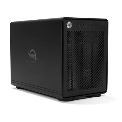 OWC ThunderBay 4 RAID disk array 0 TB Tower Black
