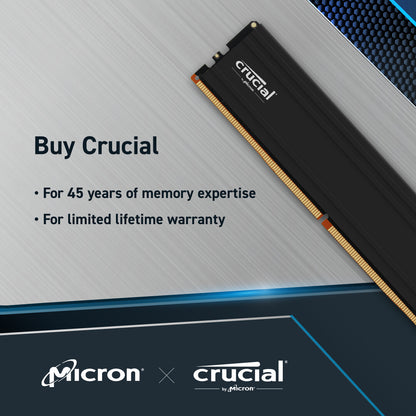 Crucial Pro CP2K16G56C46U5 memory module 32 GB 2 x 16 GB DDR5 288-pin DIMM