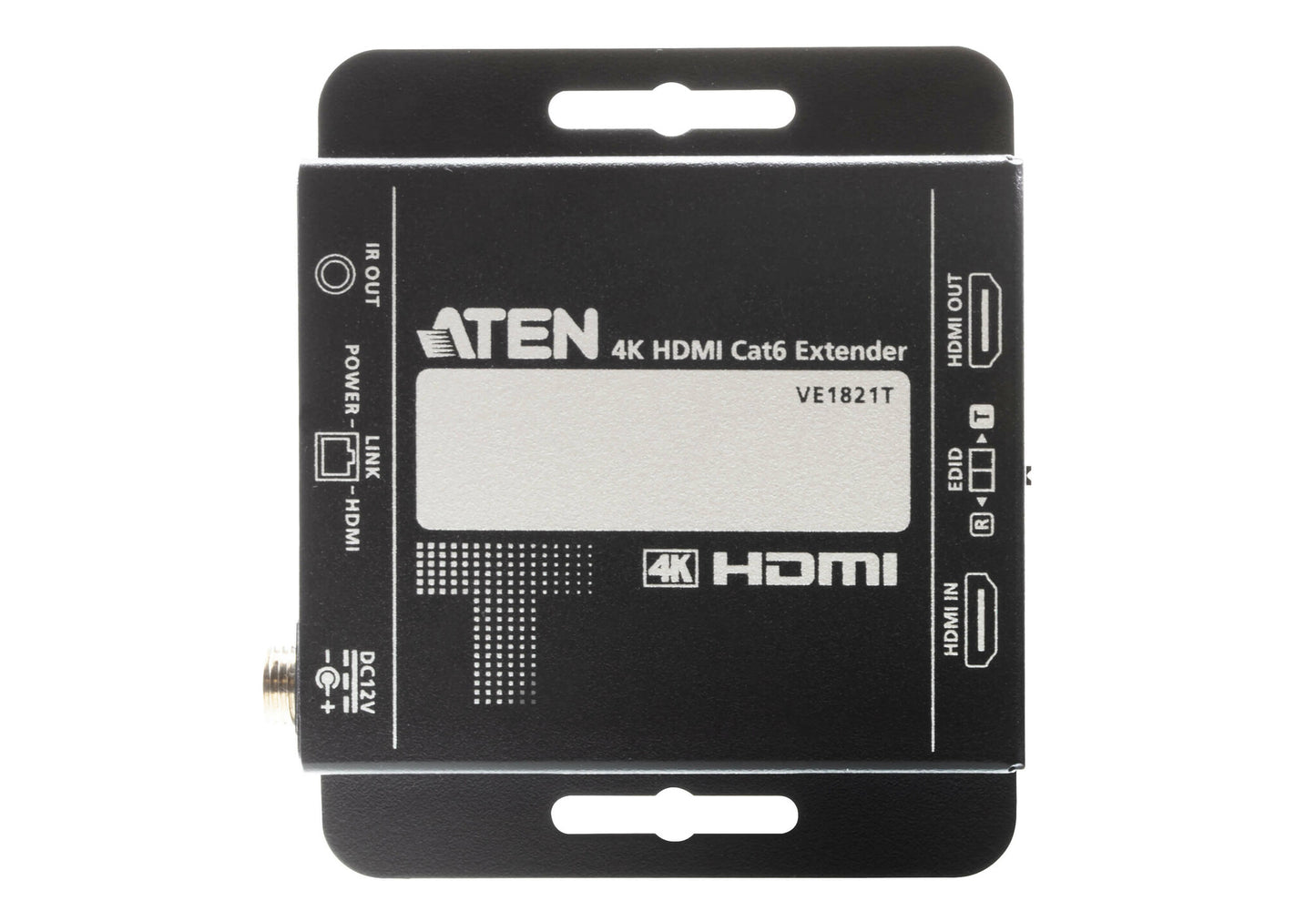 ATEN VE1821-AT-G AV extender AV transmitter & receiver Black
