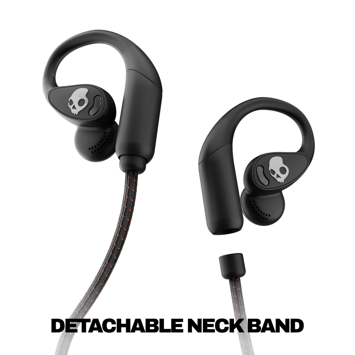 Skullcandy Push 540 Open Headset Wireless Ear-hook, Neck-band, Open-ear Bluetooth Black