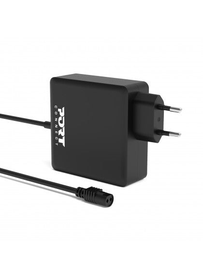 Port Designs 900093B-EU mobile device charger Laptop, Universal Black AC Indoor